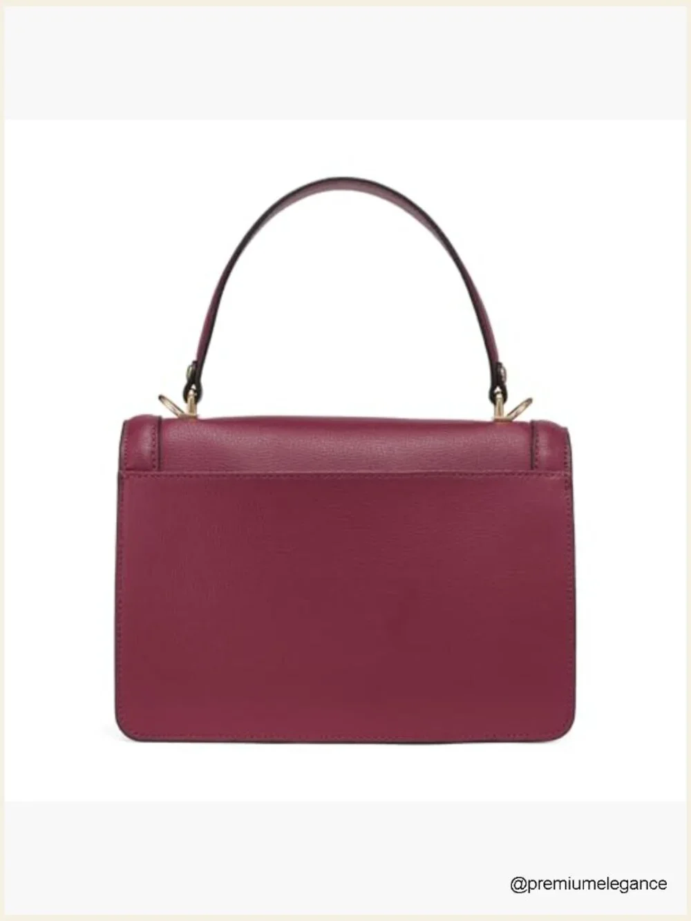 Simone Solid Satchel Crossbody - Messenger Bag with Adjustable Strap